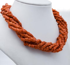 Stones Torchon Necklace with Silver Yellow Closure