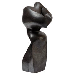 Stoneware and oxides sculpture, « Broyeurs de cœurs » by Pierre Martinon, 2020
