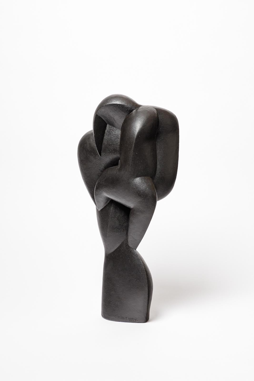 Beaux-Arts Scultura in gres e ossidi intitolata 