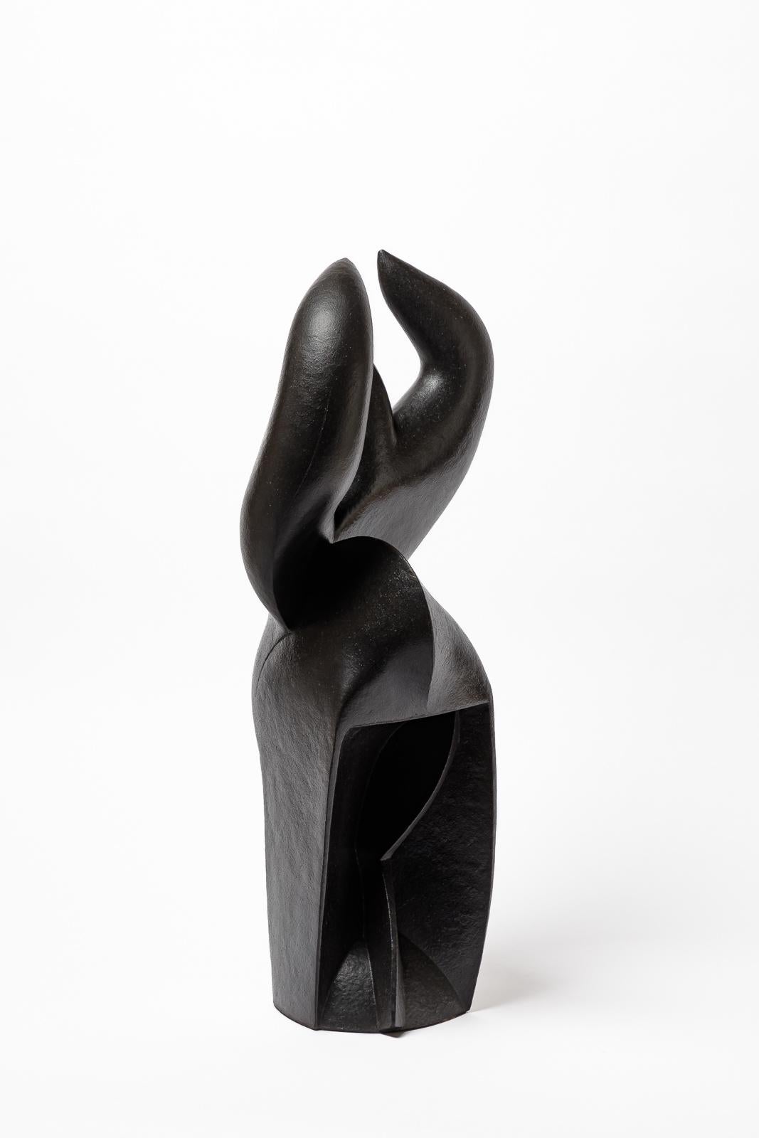 XXI secolo e contemporaneo Scultura in gres e ossidi, 