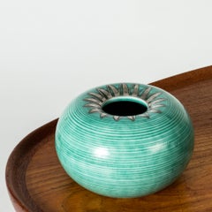 Vase "Argenta" aus Steinzeug von Wilhelm Kåge