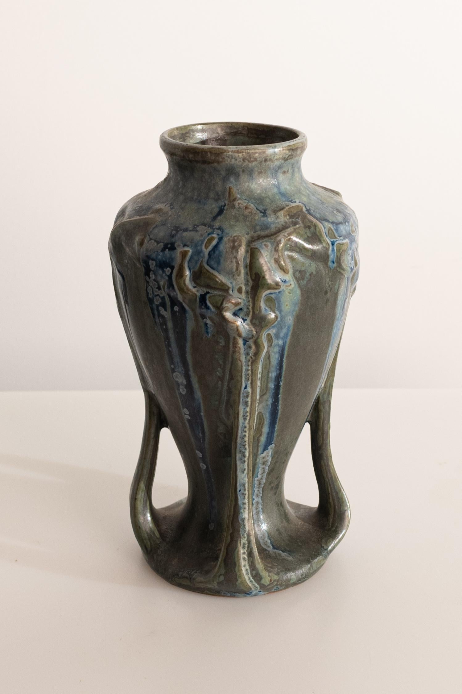 1900s Stoneware Art Nouveau Vase
Signed, perfect condition