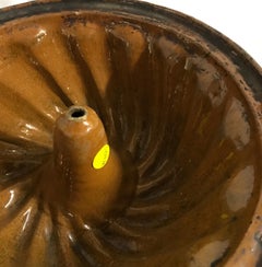 Stoneware Baking Form Cake Baking Mold, circa 1910