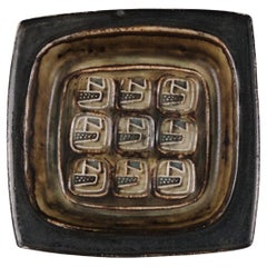 Ciotola / posacenere in gres, modello 21872 di Jørgen Mogensen - Royal Copenhagen