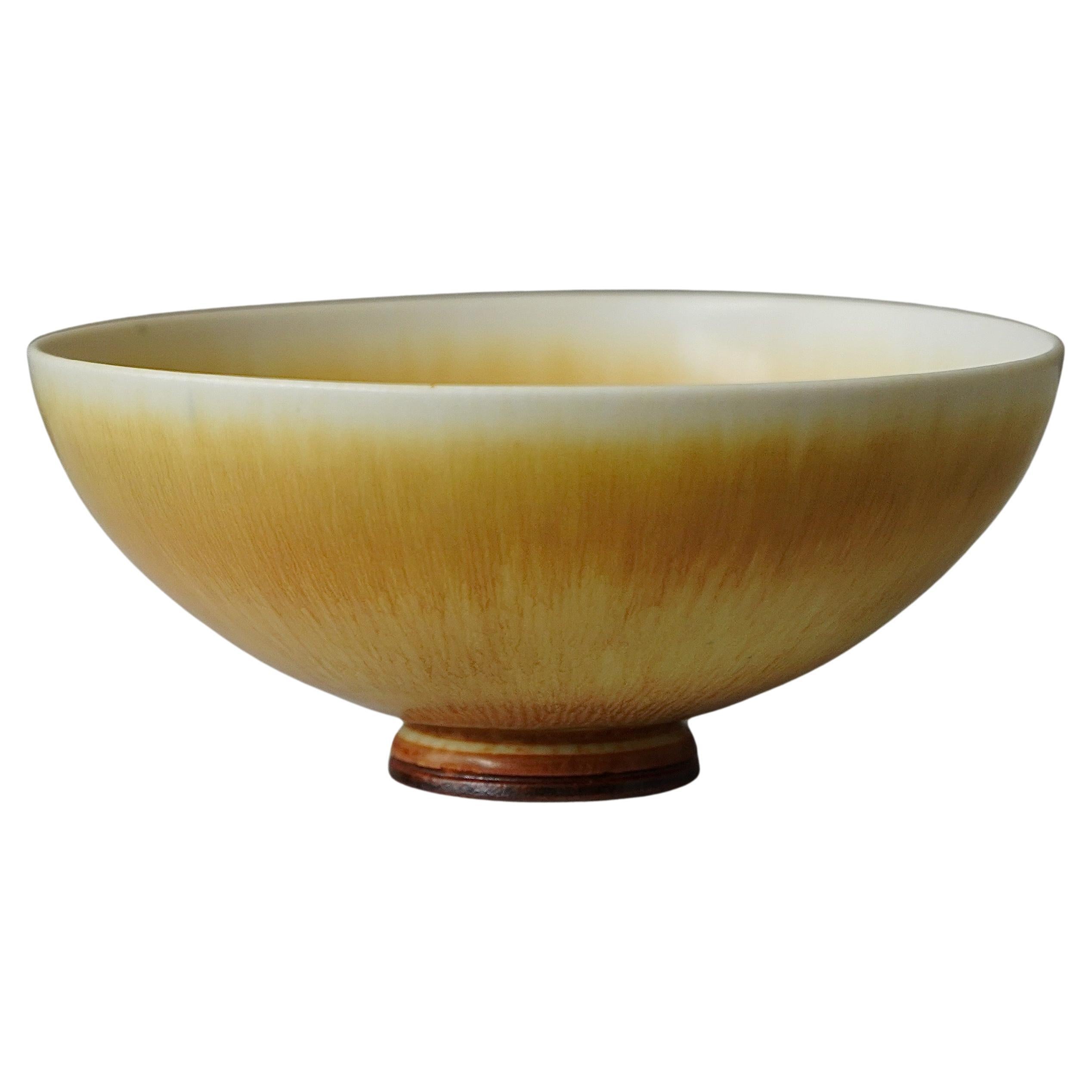 Stoneware Bowl by Berndt Friberg for Gustavsberg Studio, Sweden, 1960