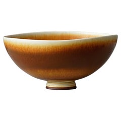 Vintage Stoneware Bowl by Berndt Friberg for Gustavsberg Studio, Sweden, 1969