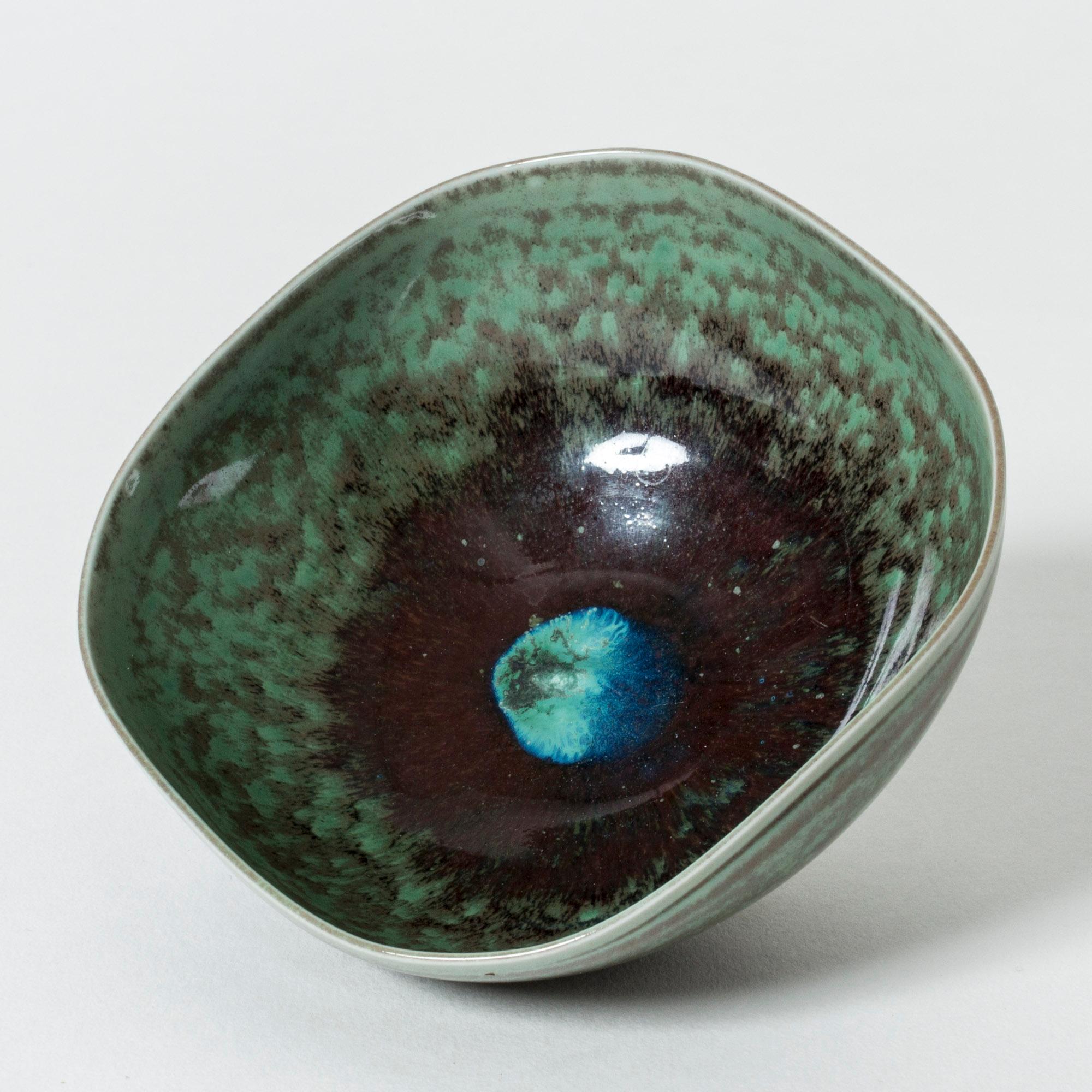 Swedish Stoneware Bowl by Berndt Friberg for Gustavsberg, Sweden, 1975