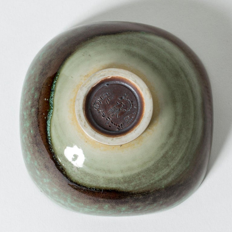 Late 20th Century Stoneware Bowl by Berndt Friberg for Gustavsberg, Sweden, 1975 For Sale