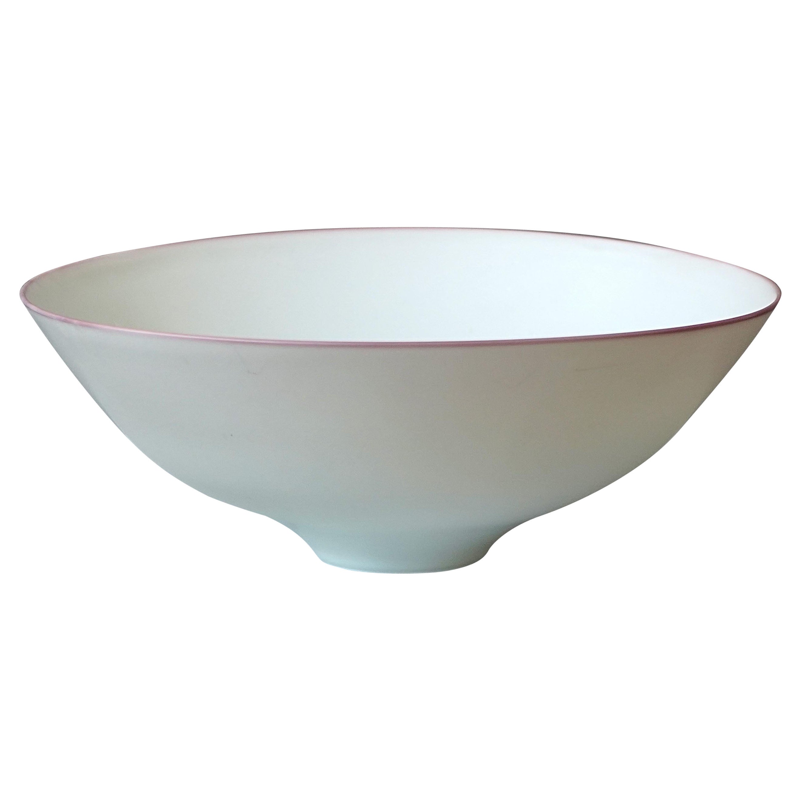 Stoneware Bowl by Friedl Holzer-Kjellberg. Arabia, Finland, 1950s.