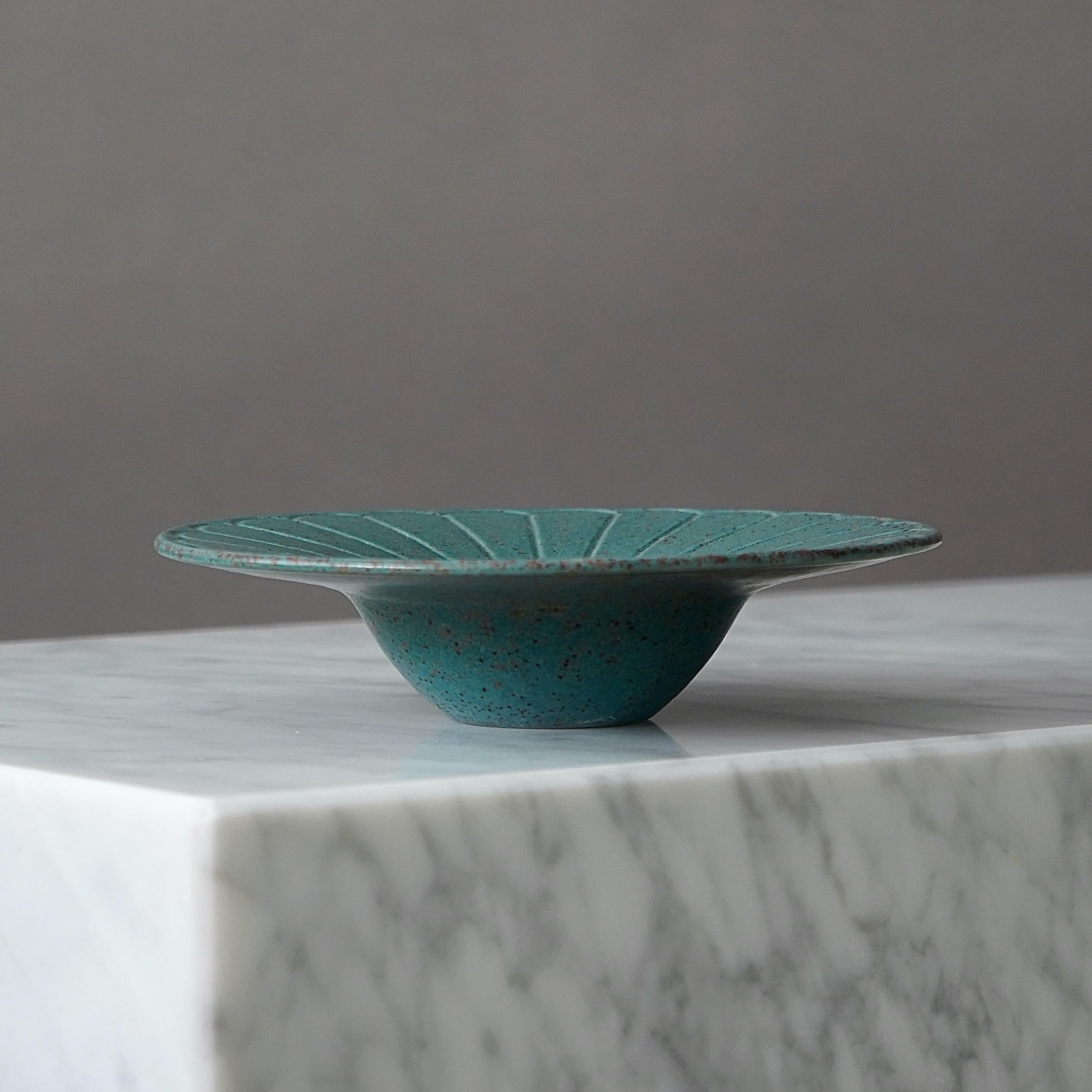 Swedish Stoneware Bowl by Gunnar Nylund for Rorstrand, Sweden, 1950s For Sale
