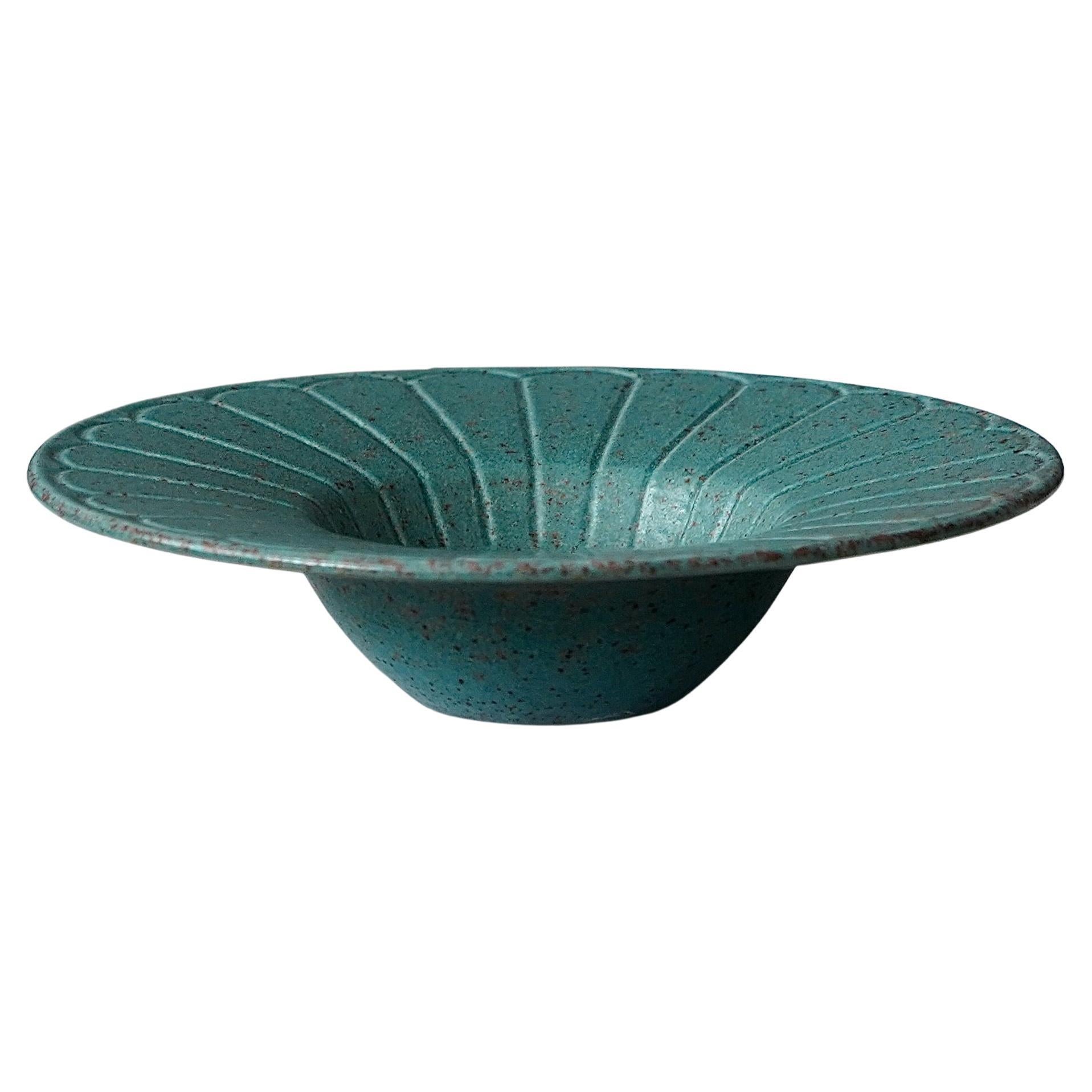 Stoneware Bowl by Gunnar Nylund for Rorstrand, Sweden, 1950s For Sale