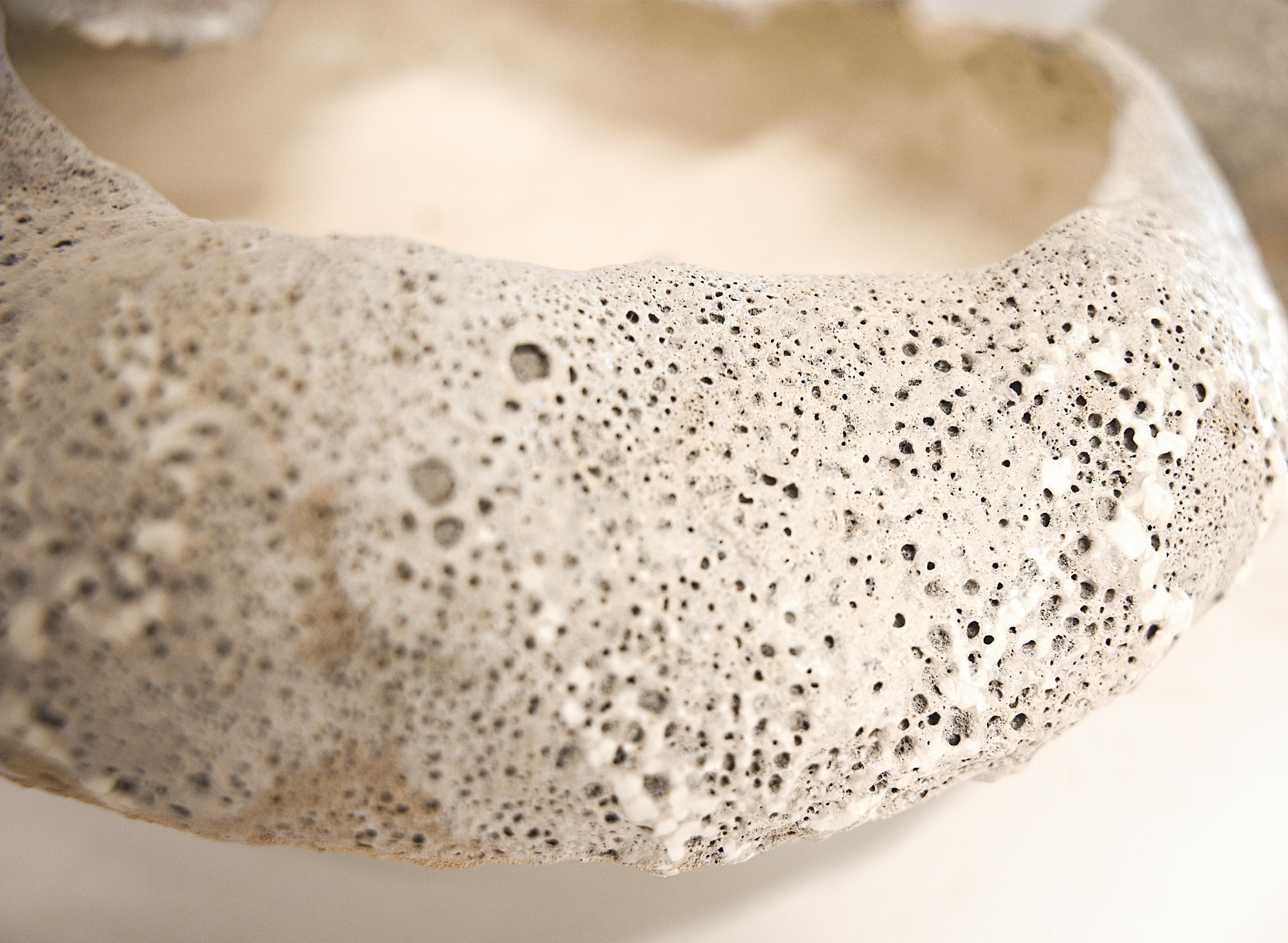 Stoneware  Bowl Lava Granite Textured- 16