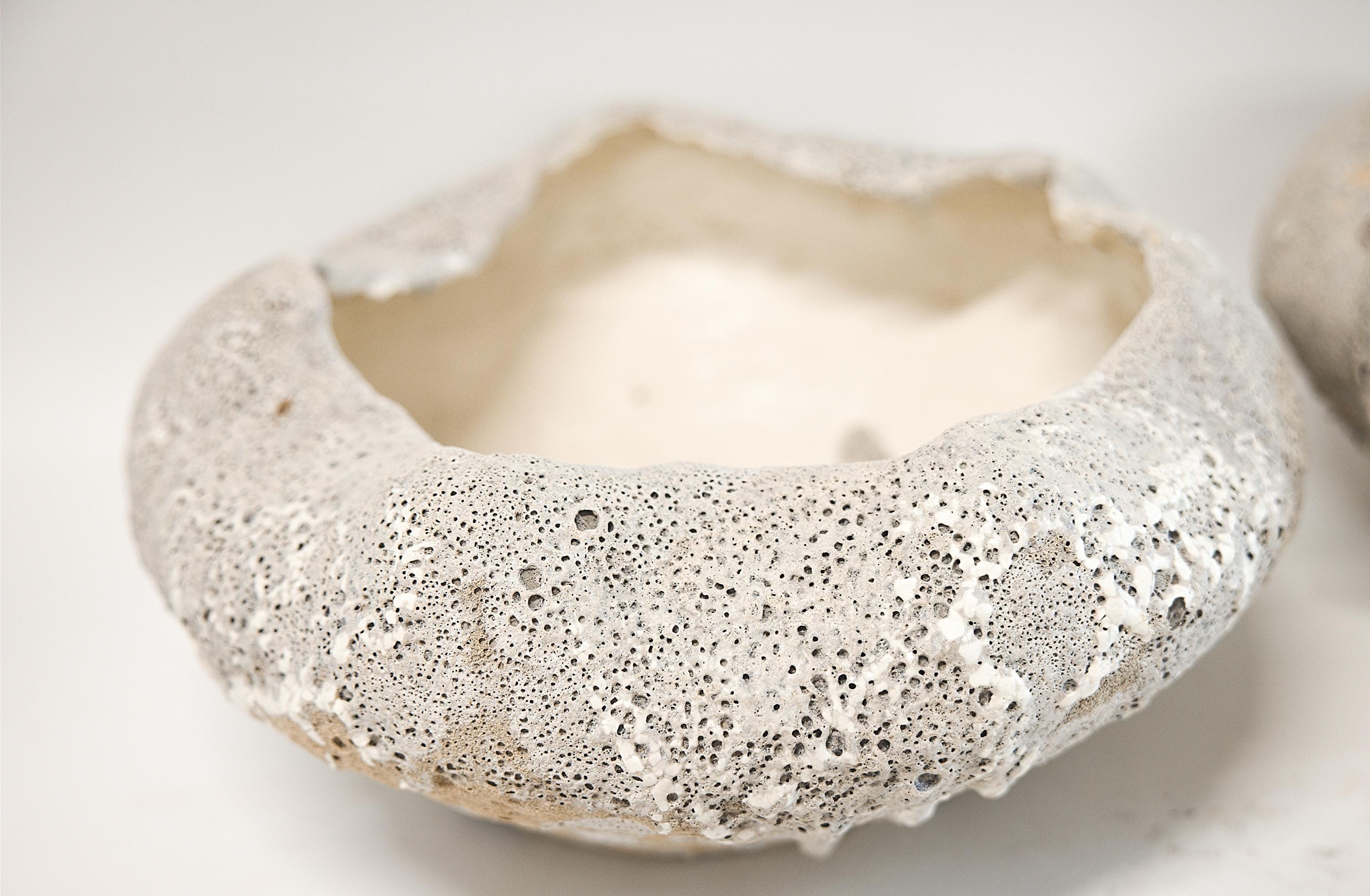 Stoneware  Bowl Lava Granite Textured- 16
