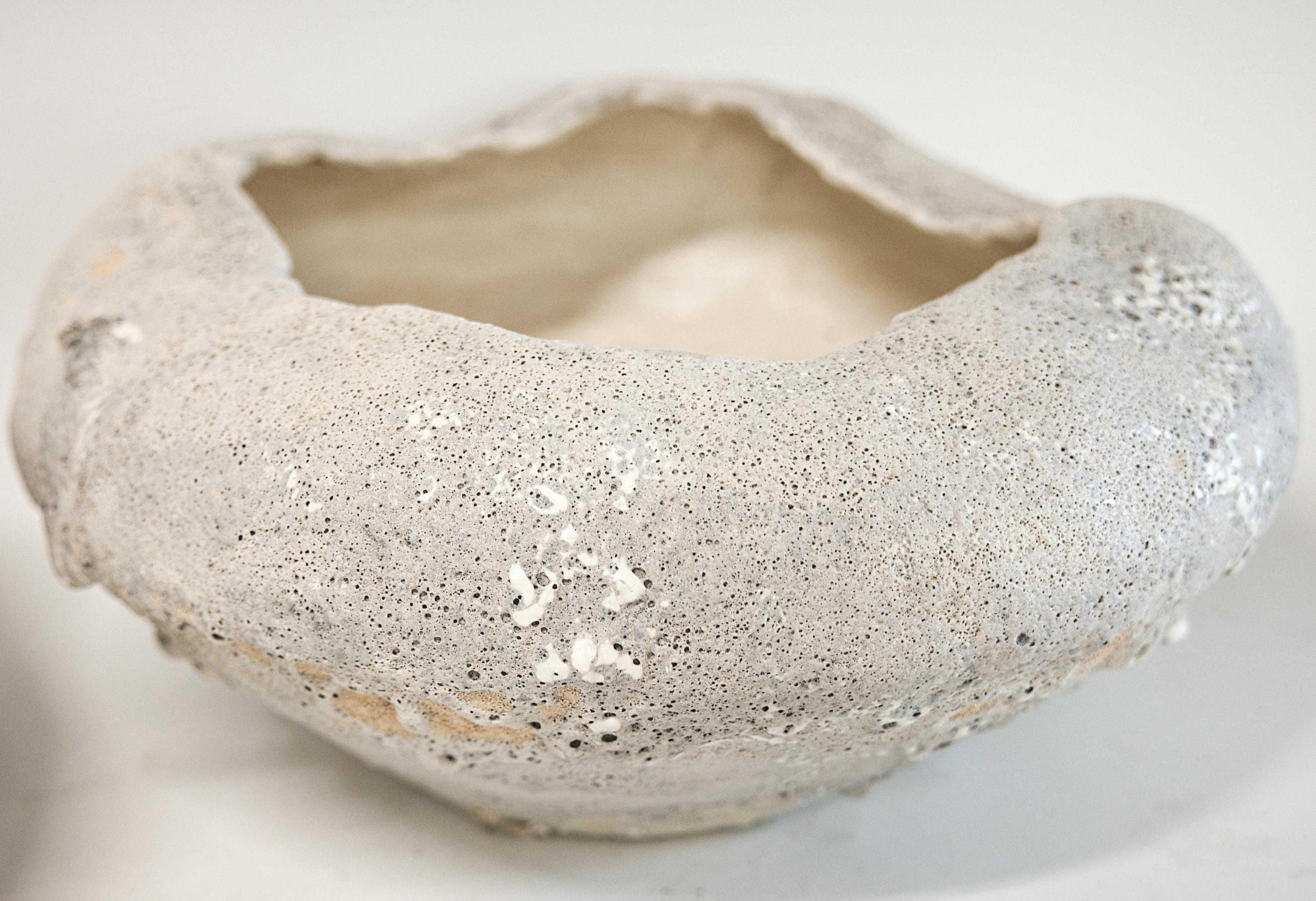 Grès Stoneware  Bowl Lava Granite Textured- 16