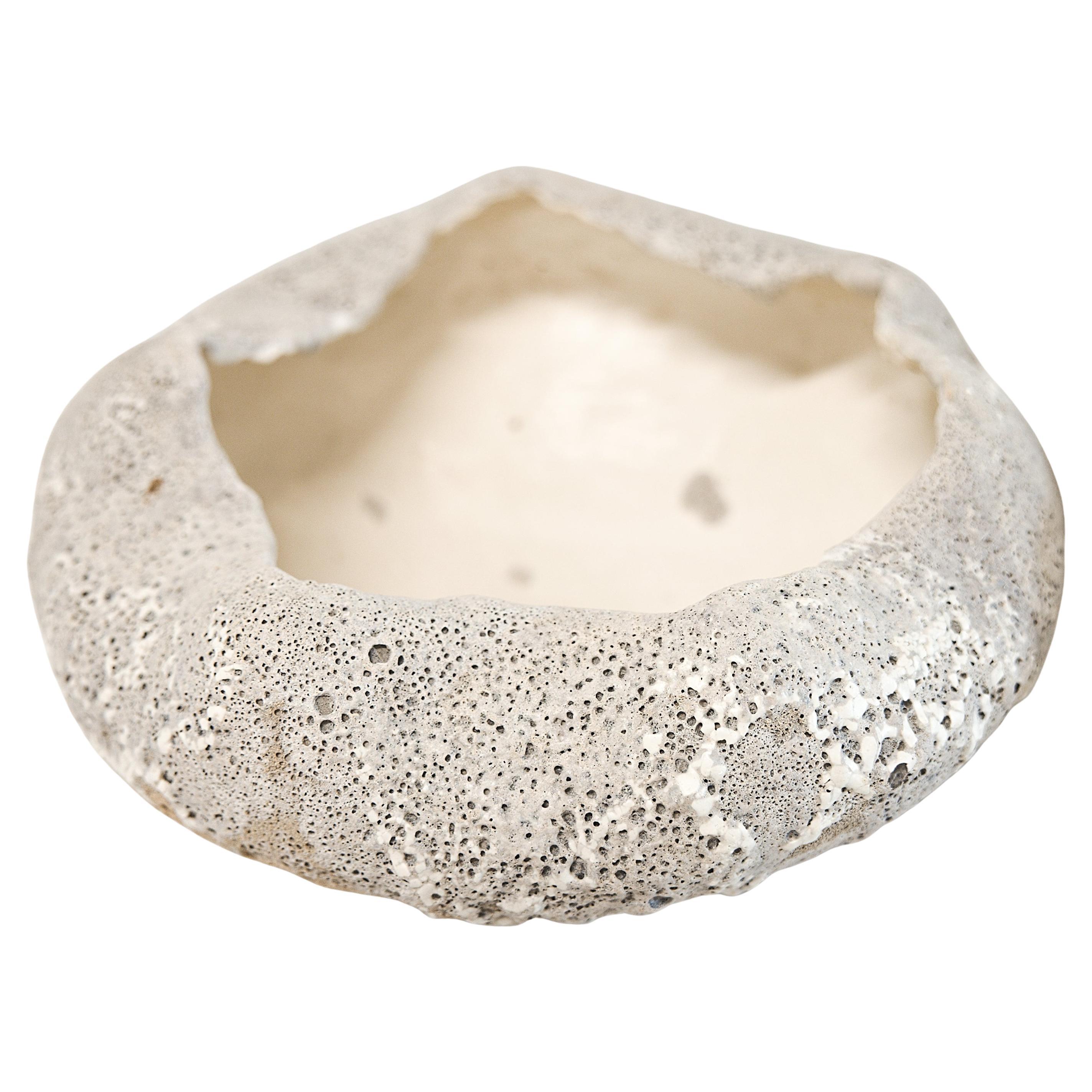 Stoneware  Bowl Lava Granite Textured- 16" wide