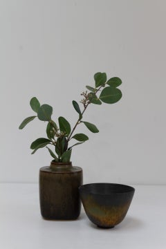 Stoneware Bowl Model ARU by Gunnar Nylund for Rörstrand Sweden, 1950s.