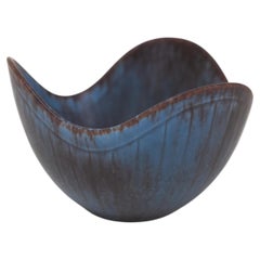 Stoneware Bowl Model ASH by Gunnar Nylund for Rörstrand Sweden, 1950s.