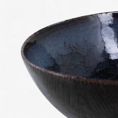 Bol en grès avec glaçure "aile de papillon" d'Axel Salto