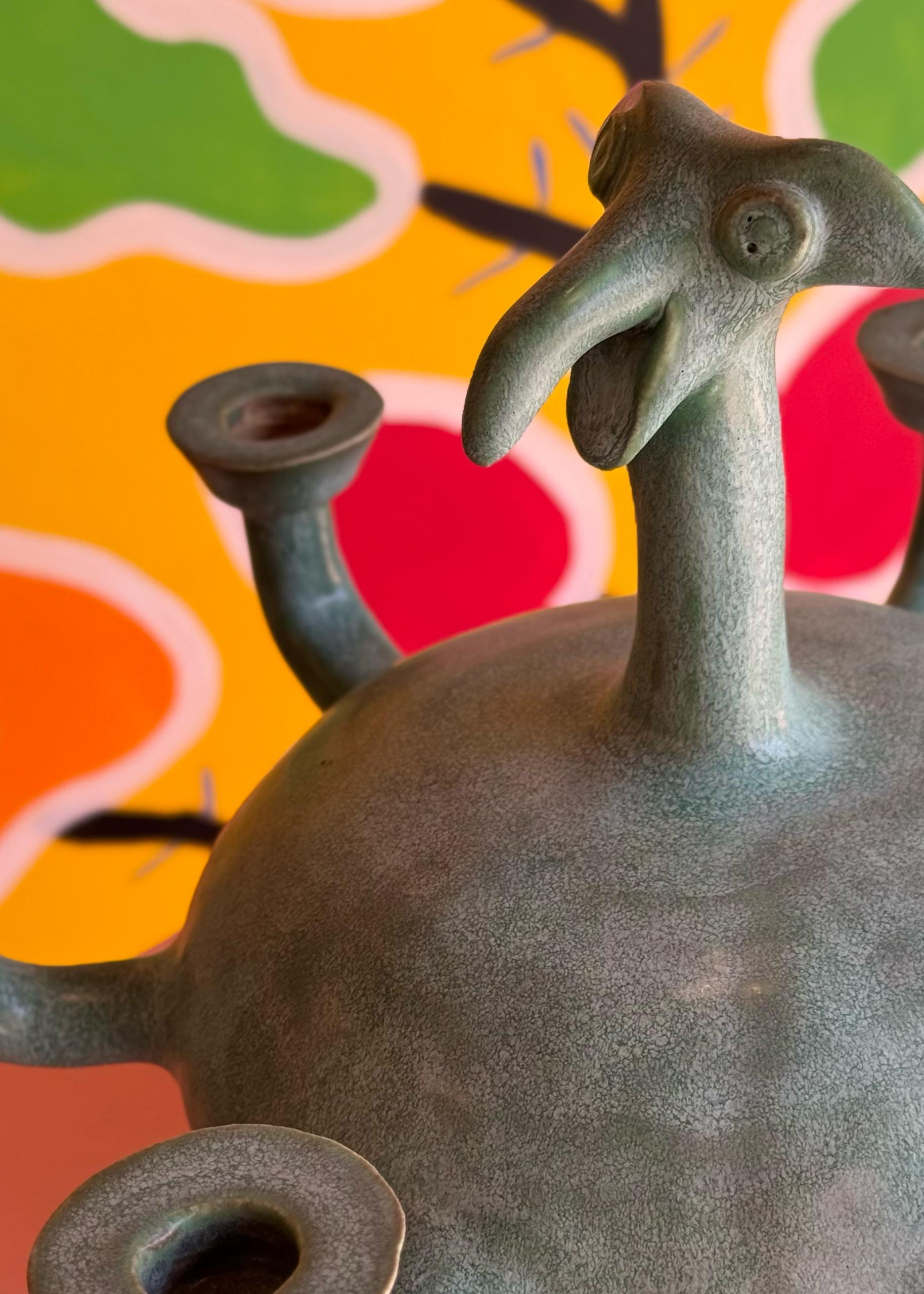 Altro Portacandele in ceramica Stoneware Greene & Greene - Mufló in vendita