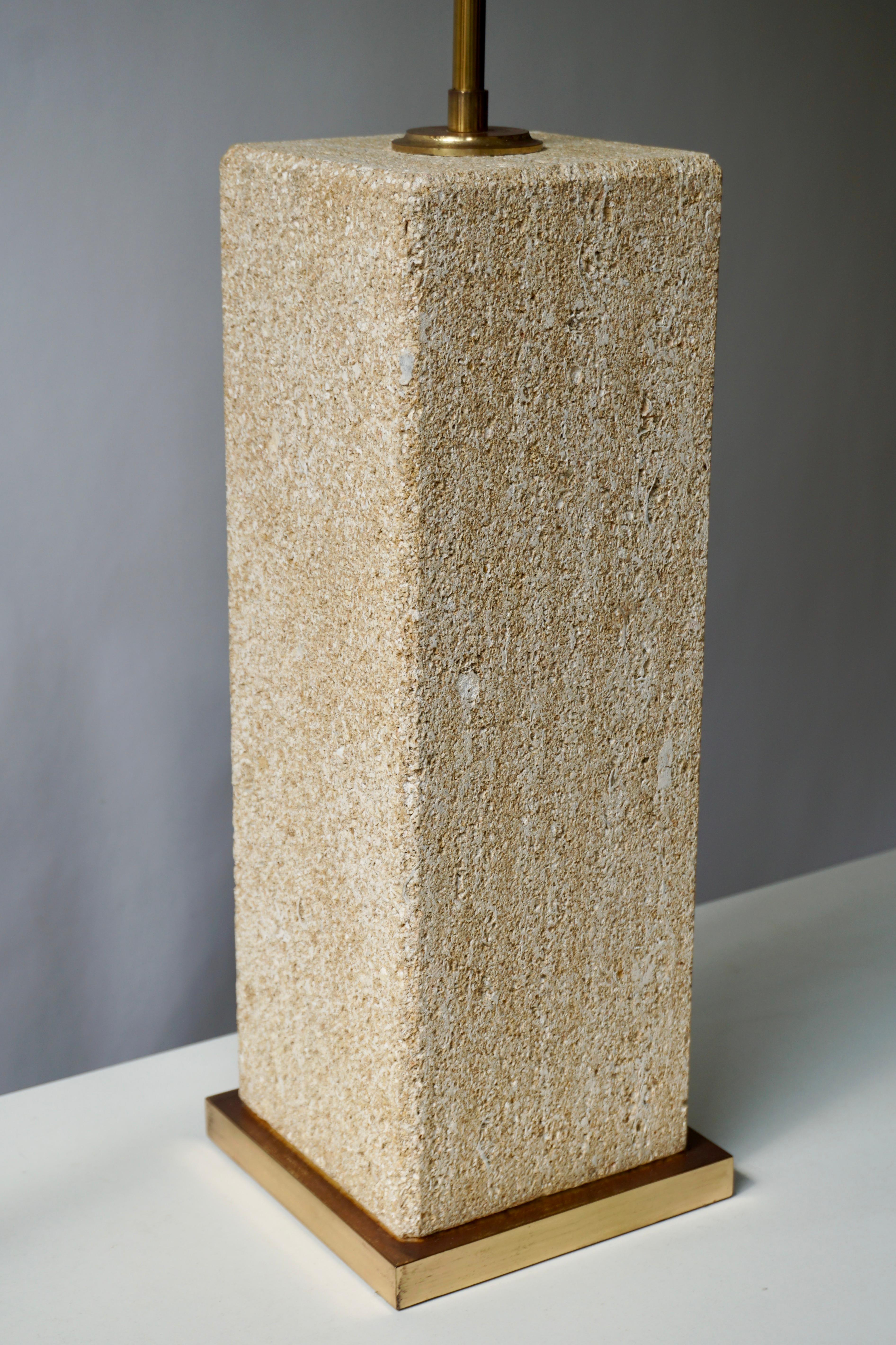 20th Century Stoneware Ceramic Italian Table Lamp