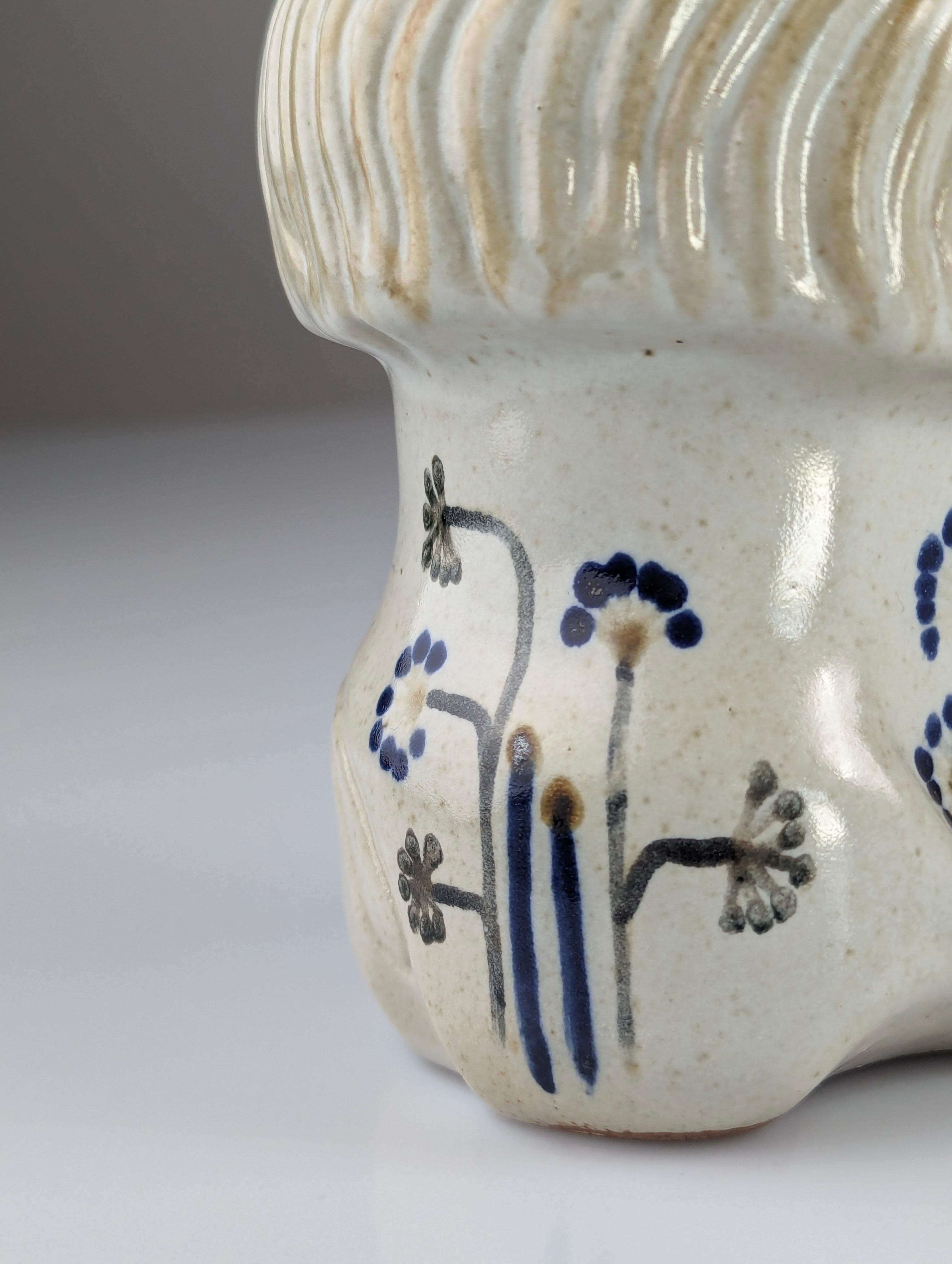Late 20th Century Stoneware Ceramic Lion by Antonio Salvador Orodea for ASO 1980s For Sale