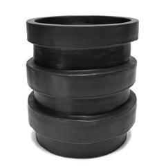 Scultura a tunnel in ceramica Stoneware di Bradley Duncan Studio