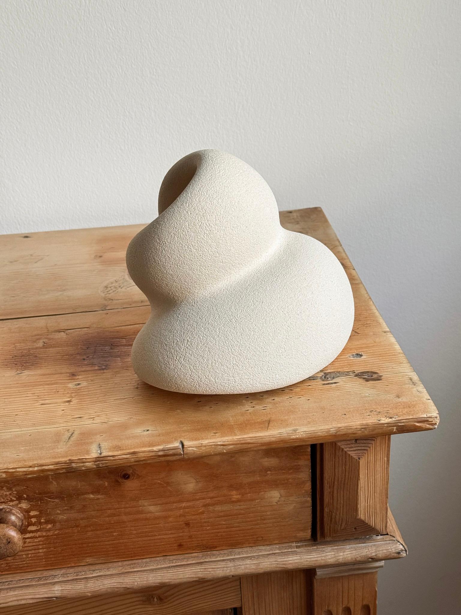 Stoneware Clay, Body I Sculpture by Aleksandra Krasnopolska For Sale 1