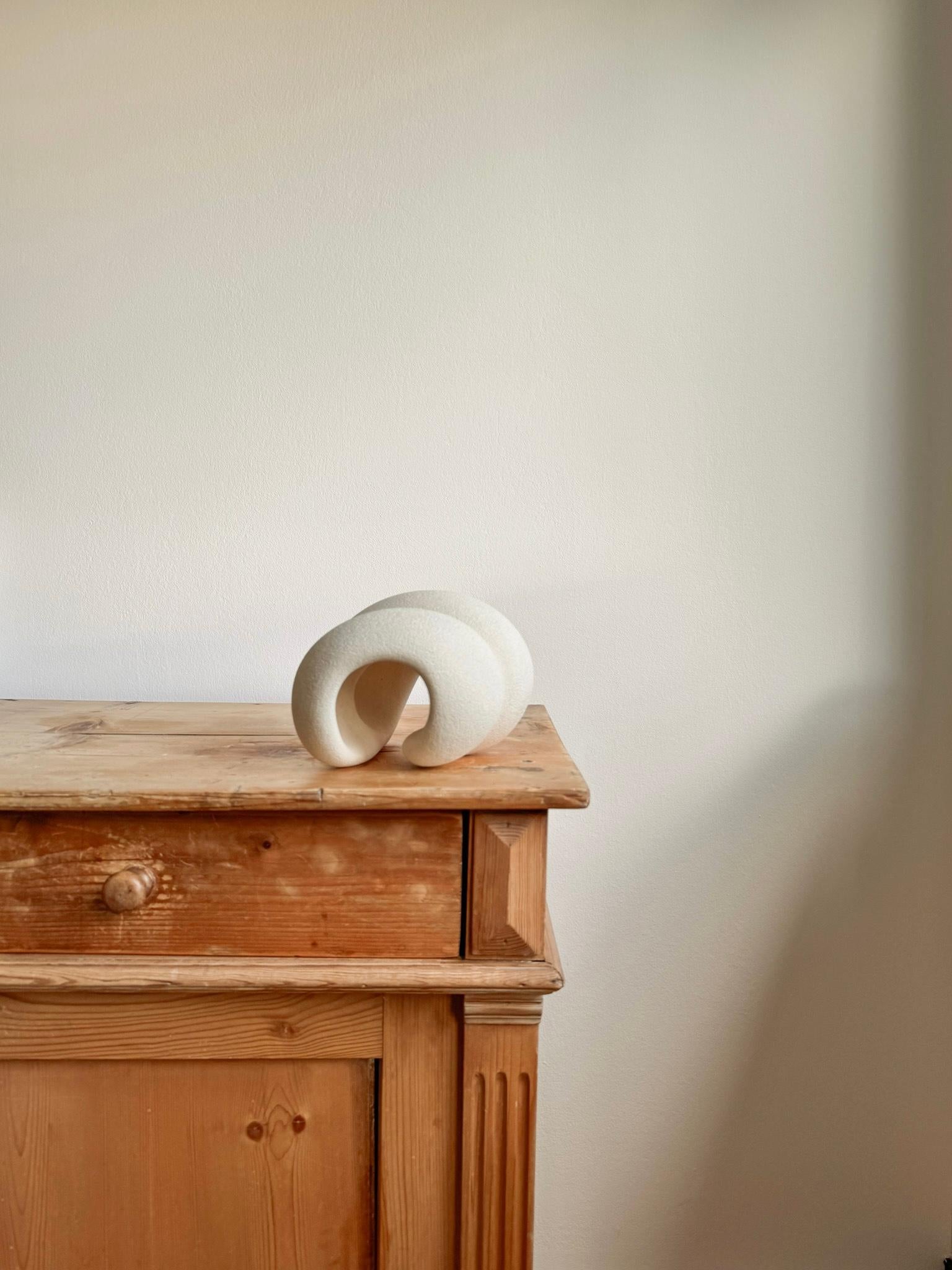 Contemporary Stoneware Clay, Body II Sculpture by Aleksandra Krasnopolska For Sale
