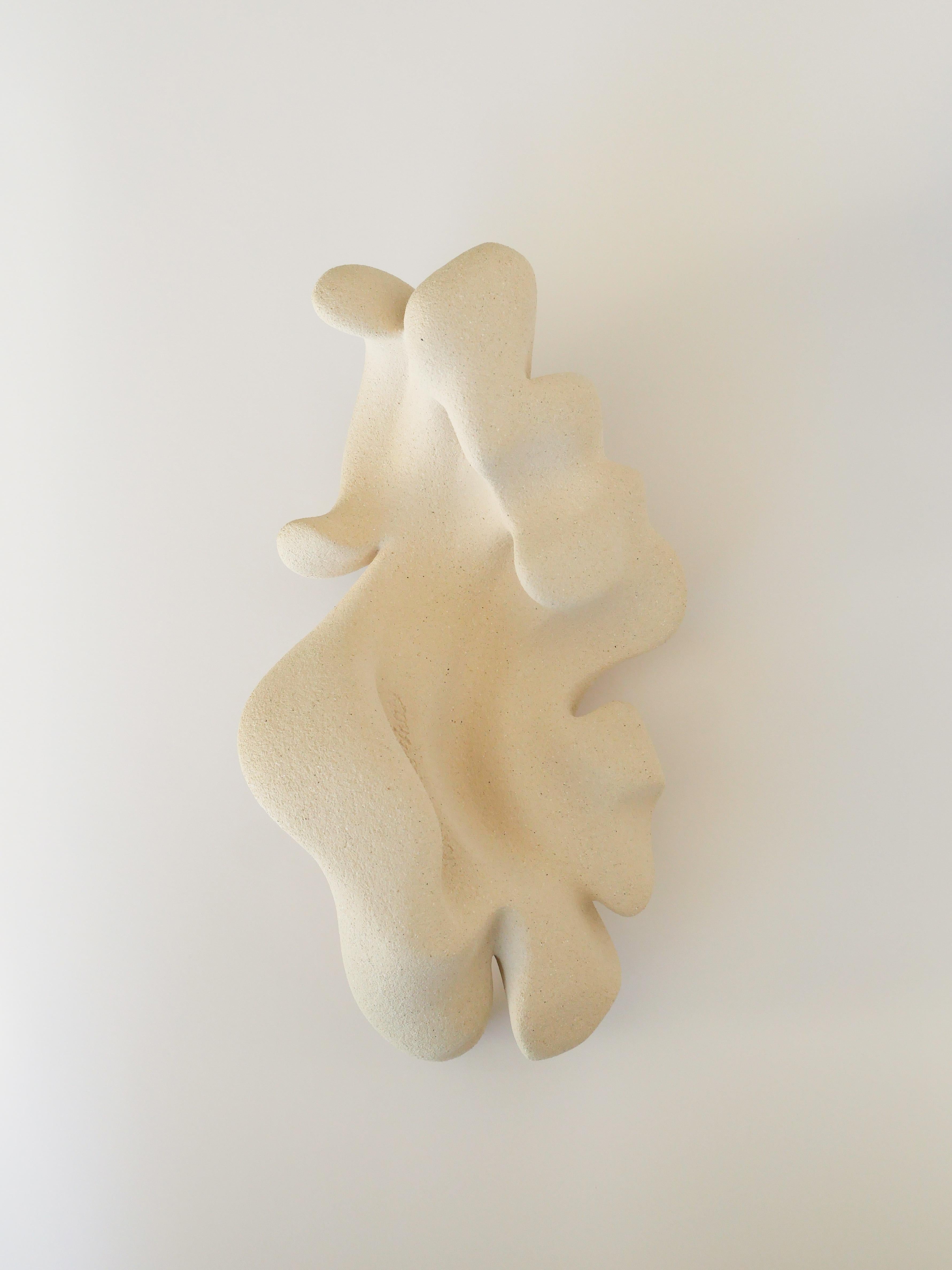 Spanish Stoneware Clay, Ceramic Seeking Rhythm Sculpture by Aleksandra Krasnopolska For Sale