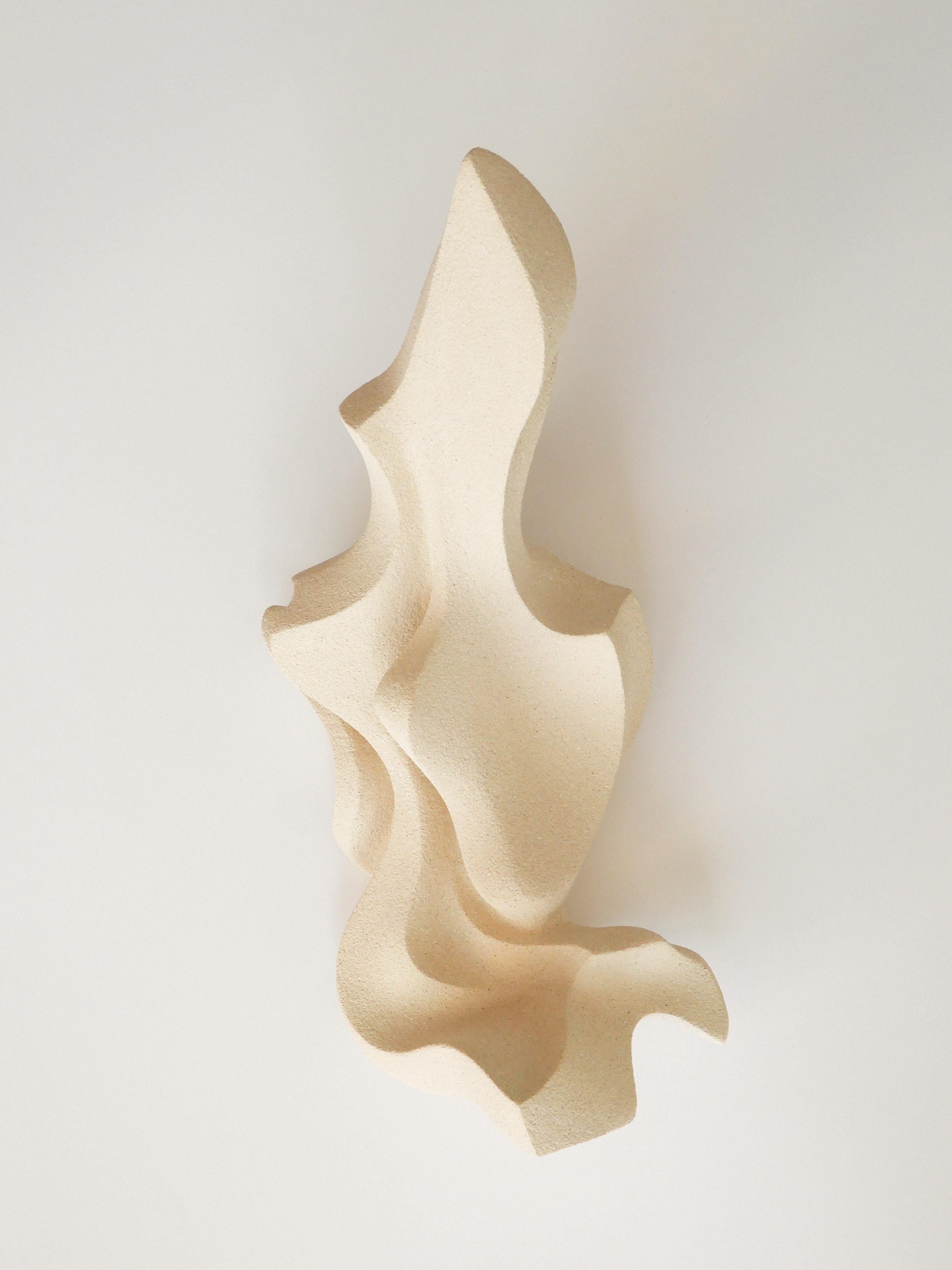 Post-Modern Stoneware Clay, Ceramic Unbound Sculpture by Aleksandra Krasnopolska For Sale