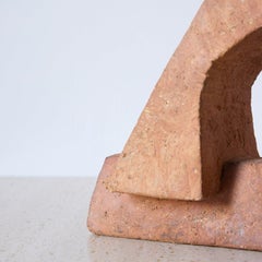 Stoneware Constructivist Sculpture By Ceramist Annick Lodereau, 1960s