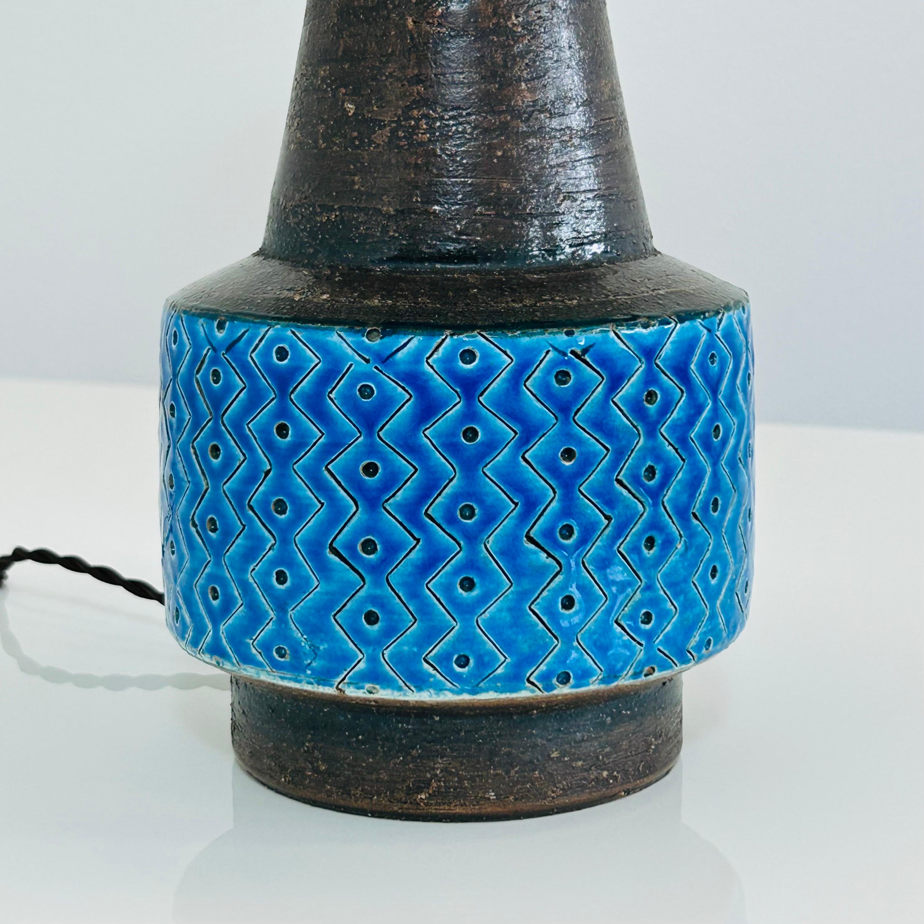 Ceramic Stoneware desk lamp by Svend Aage Holm Sorensen, 1950s, Denmark For Sale