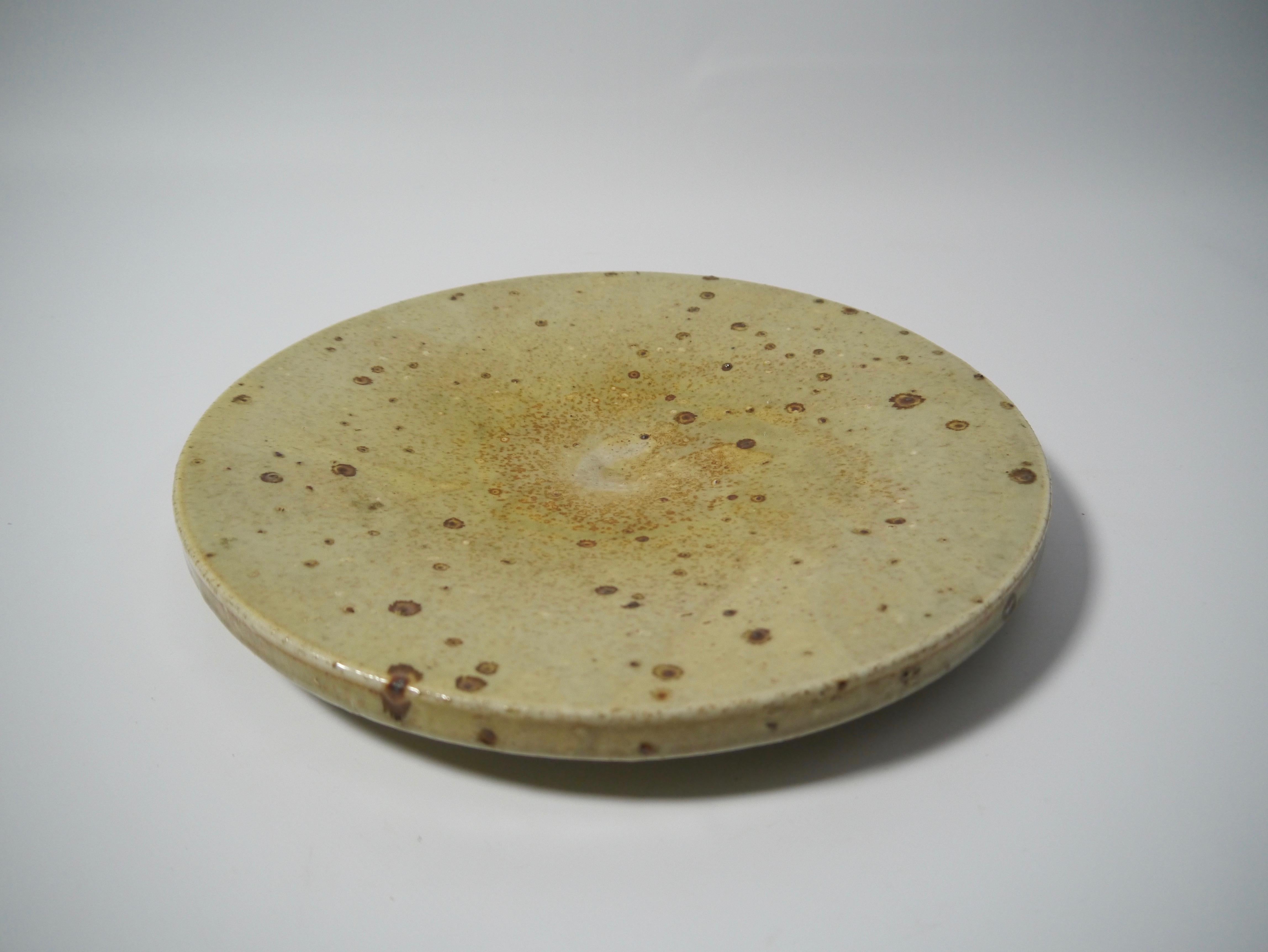 Glazed Stoneware Dish by Marianne Westman for Rörstrand, Sweden, 1960s For Sale