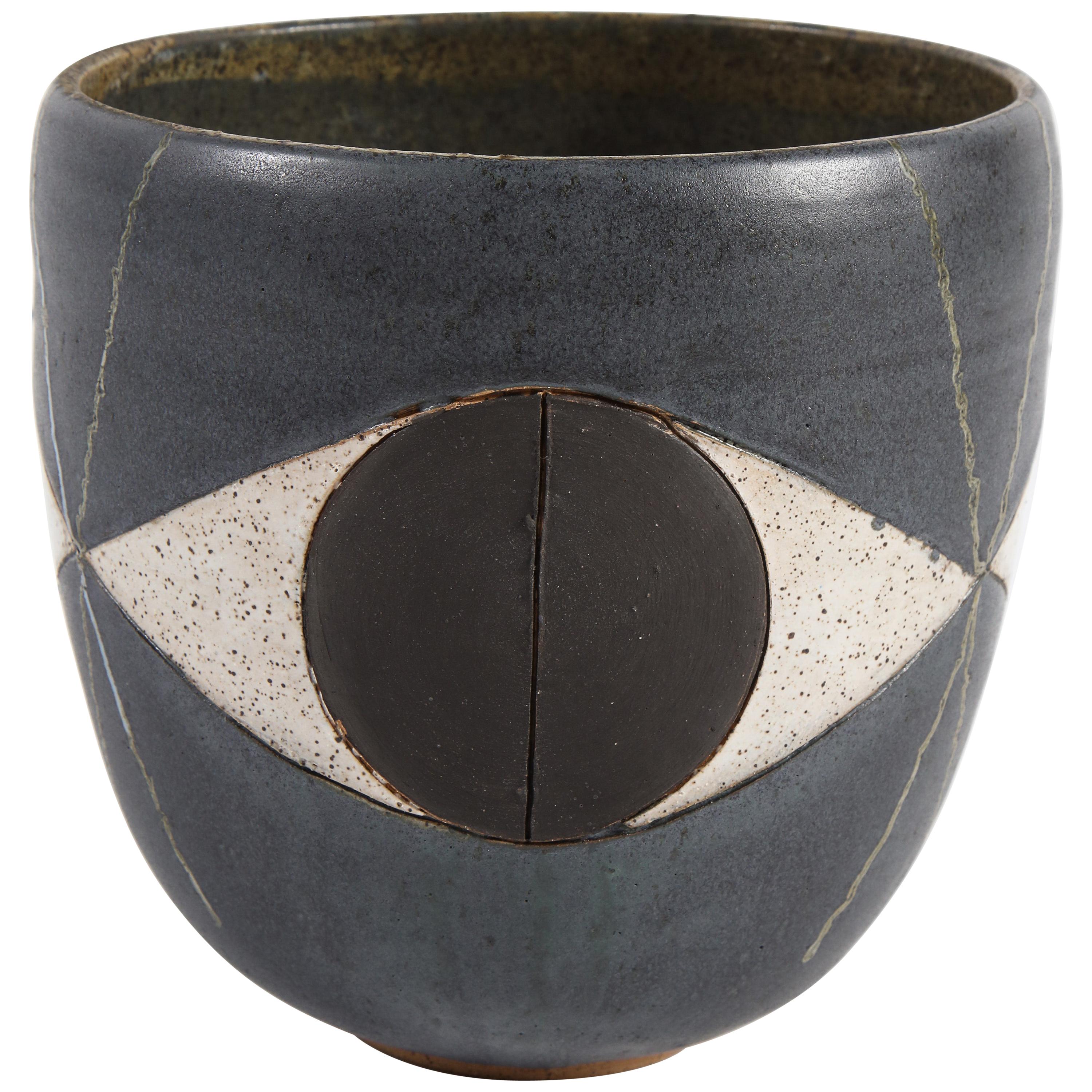 Stoneware "Felix" Bowl by Studio Potter Matthew Ward, USA, 2015