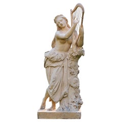 statue figurative d'Erin, la personnification de l'Irlande