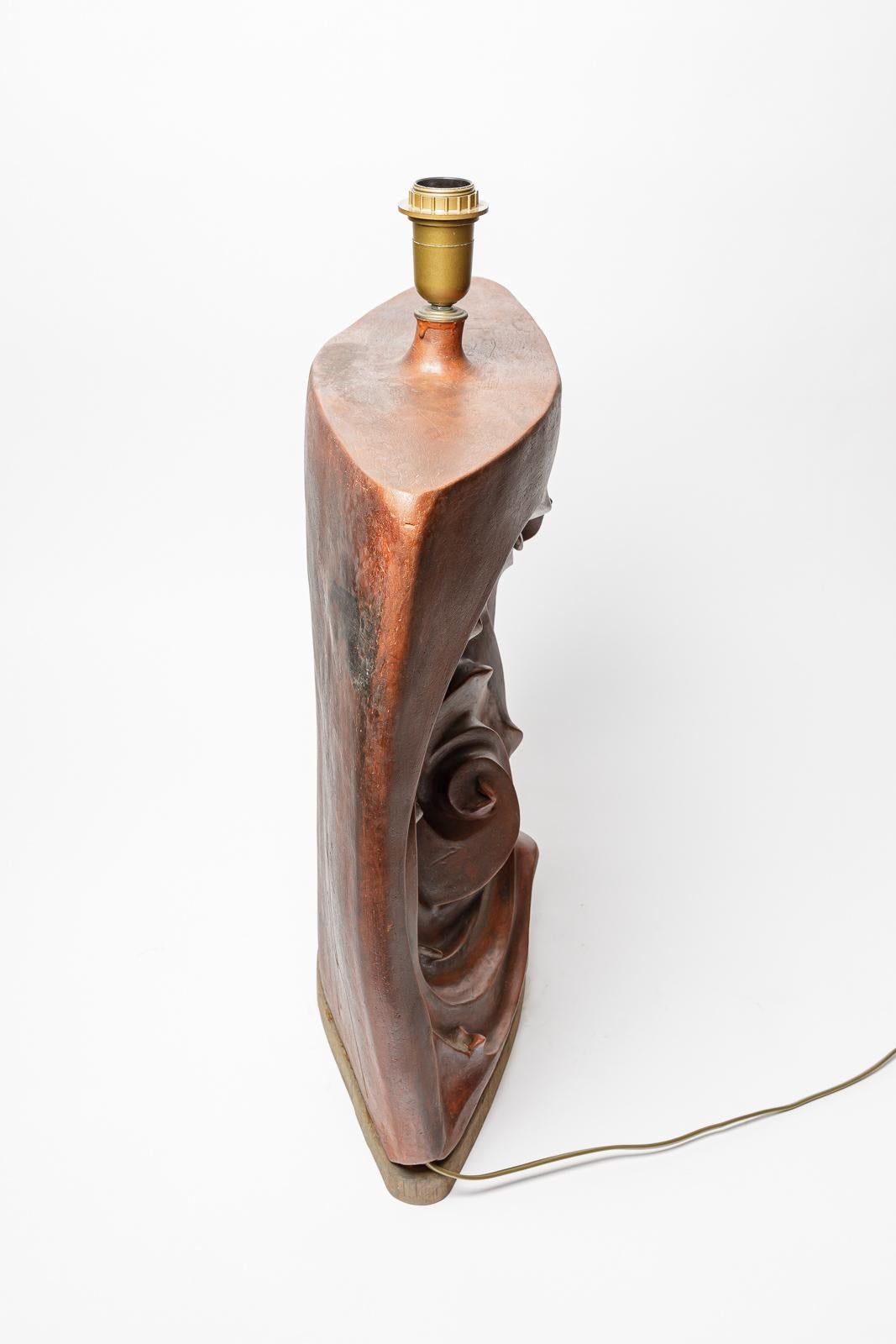 Céramique Lampe de table en céramique de Georges Martin, circa 1980- 1990. en vente