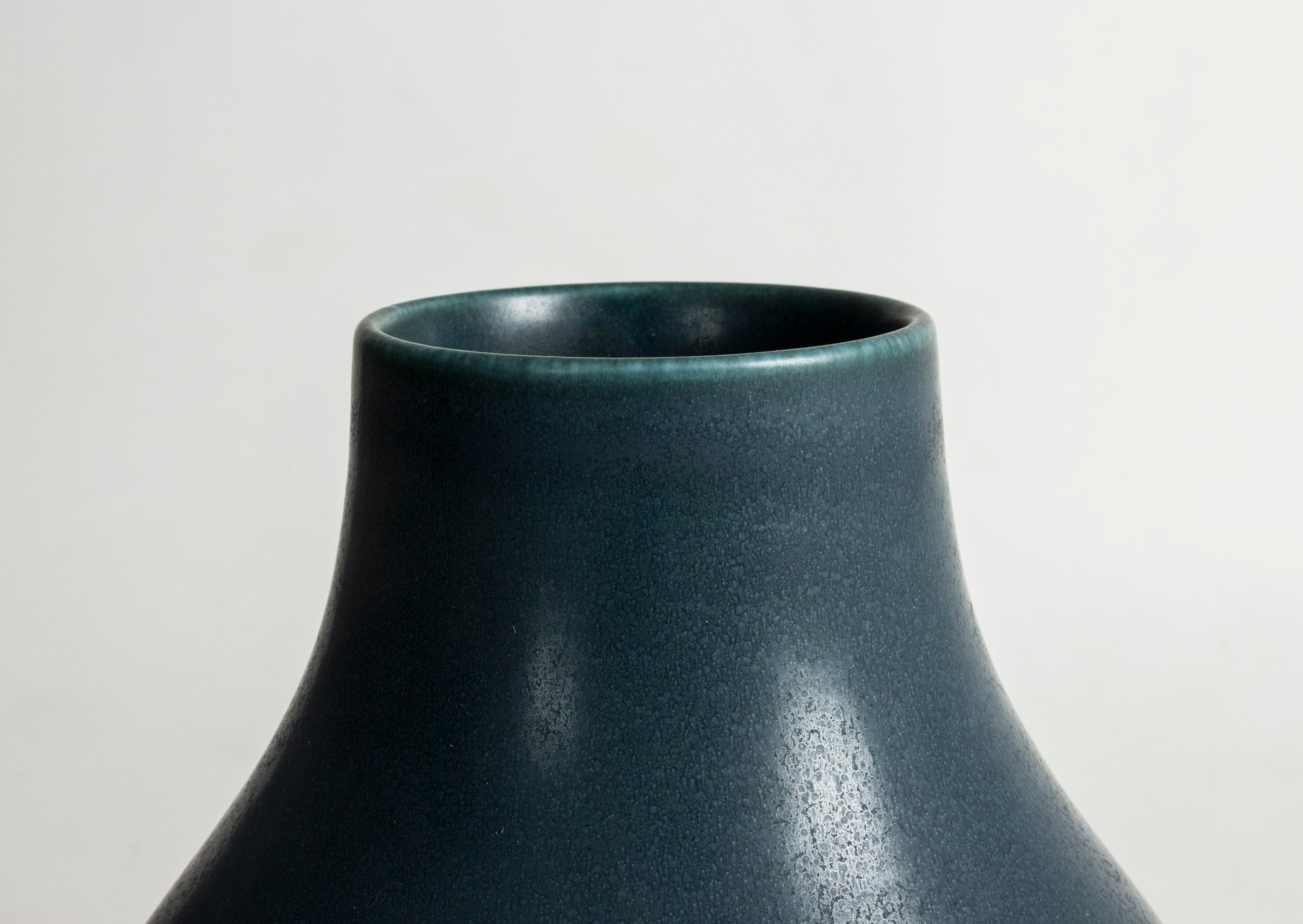 Mid-20th Century Stoneware Floor Vase by Carl-Harry Stålhane