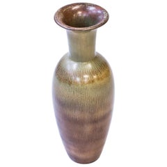 Stoneware Floor Vase by Gunnar Nylund for Rörstrand, Sweden, 1950s