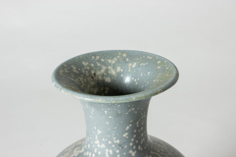 Swedish Stoneware Floor Vase by Gunnar Nylund For Sale
