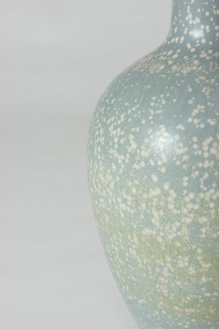Mid-20th Century Stoneware Floor Vase by Gunnar Nylund For Sale