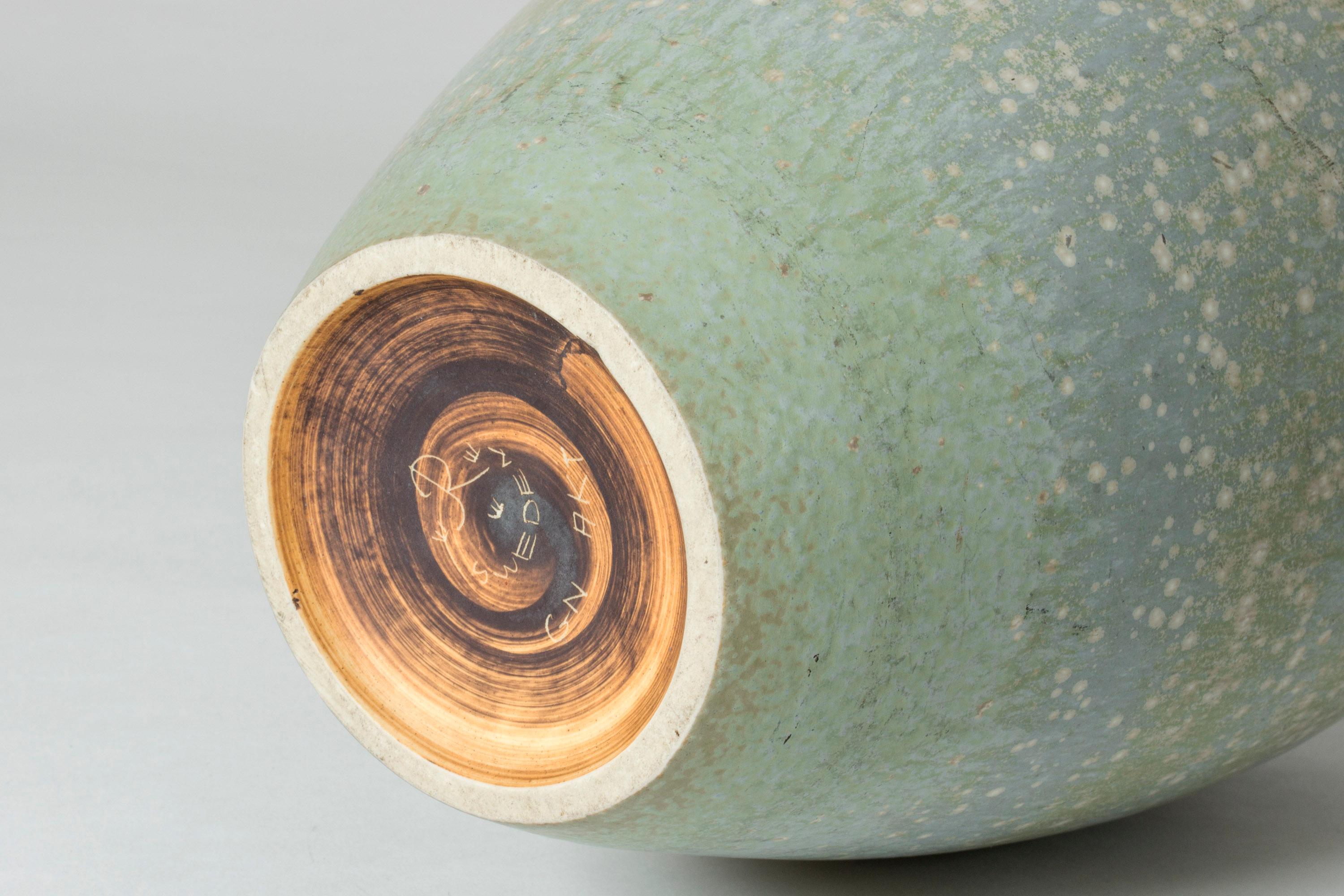 Stoneware Floor Vase by Gunnar Nylund For Sale 1