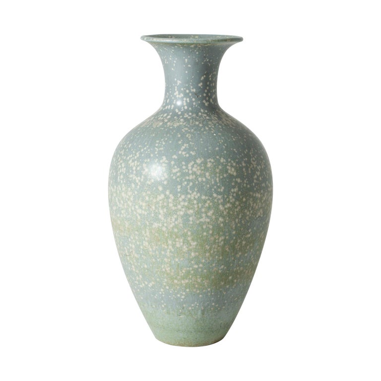Gunnar Nylund for Röstrand Stoneware Floor Vase, 1950s, Offered by Nordlings
