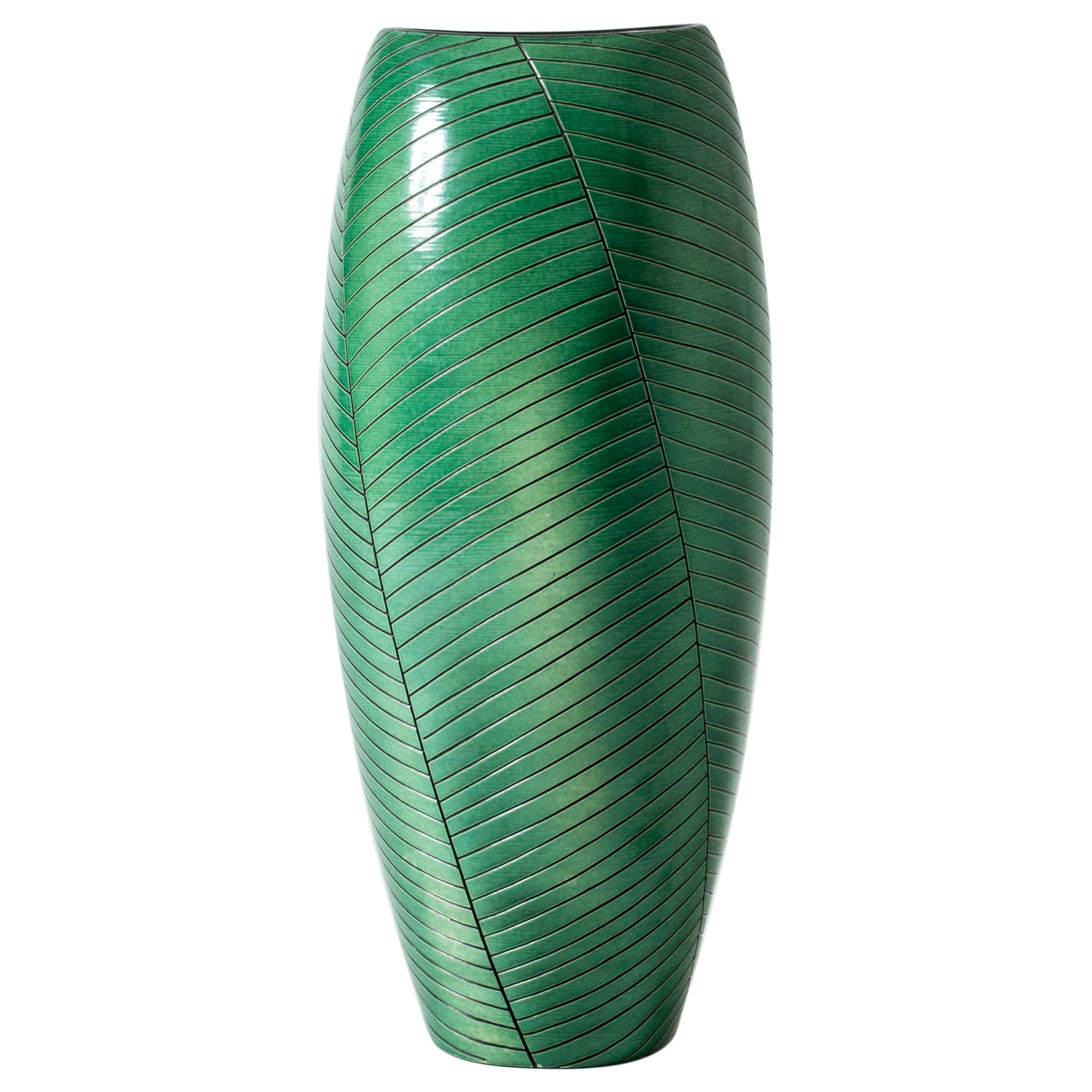 Stoneware Floor Vase from Upsala-Ekeby, Sweden, 1950s