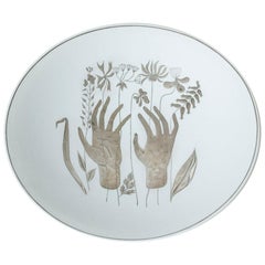 Stoneware "Grazia" Platter by Stig Lindberg