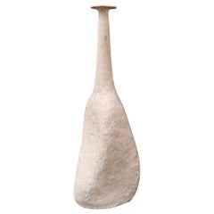 Stoneware Italian Bottle-Shaped Flower Vase by Bruno Gambone 'circa 1980s