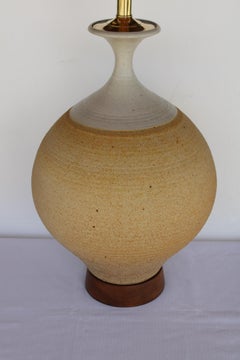 Steingutlampe von Bob Kinzie