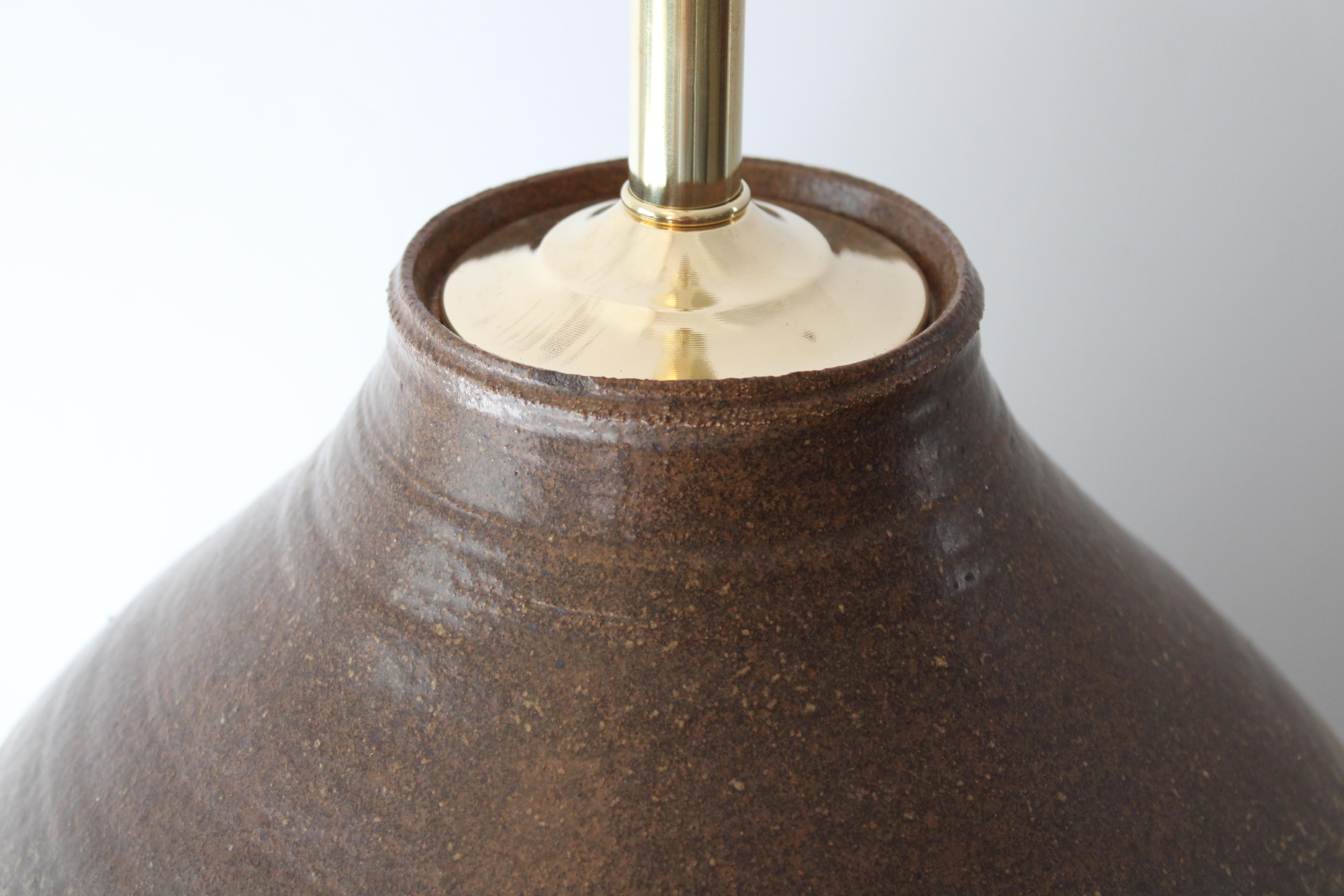 Stoneware Lamp by Bob Kinzie 1