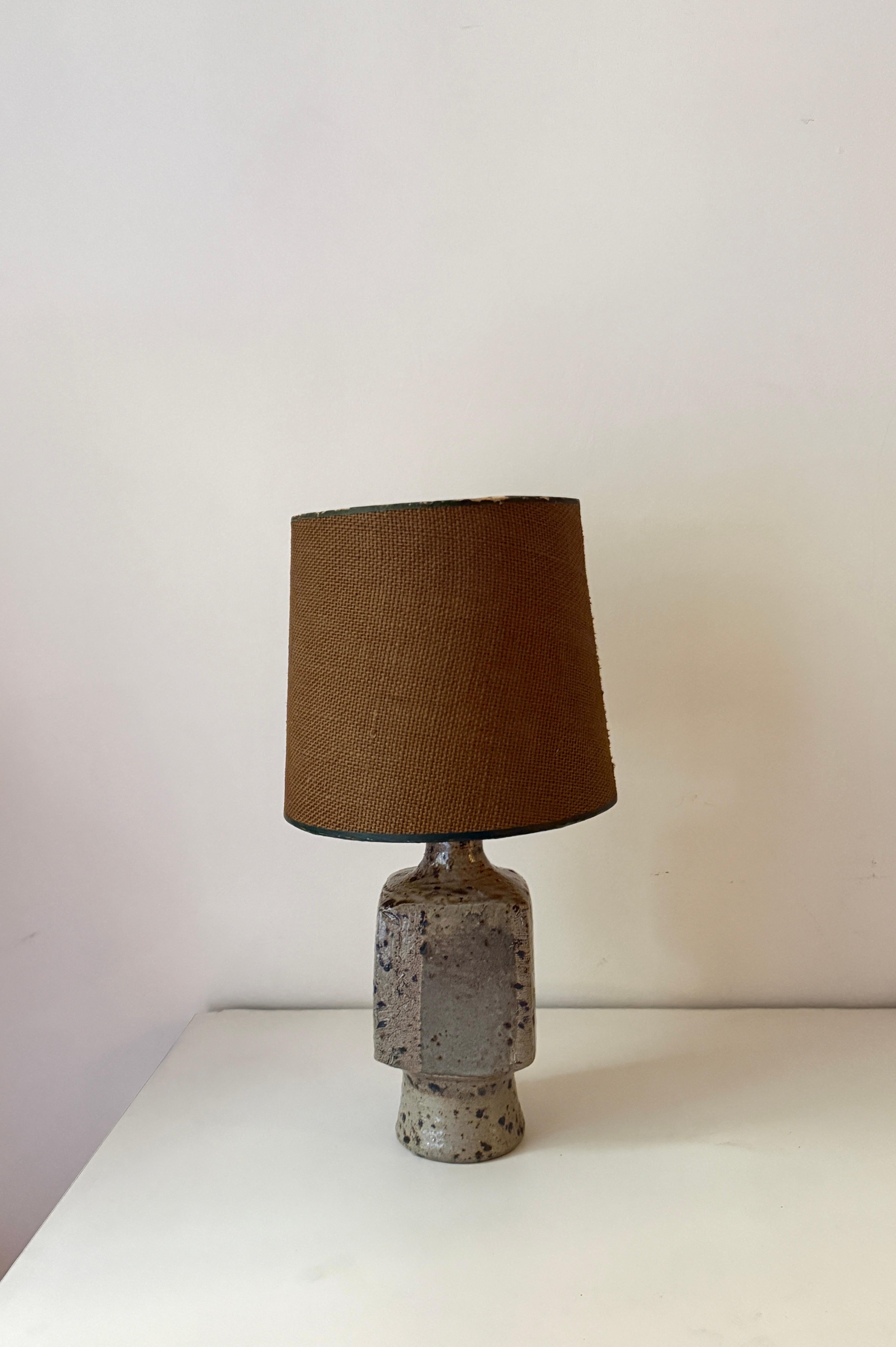 Lámpara de gres de Gustave Tiffoche Francés en venta