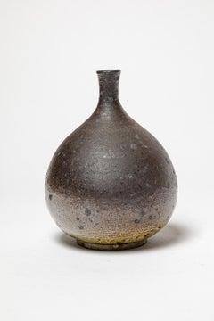 Lámpara de gres con decoración geométrica de Georges Martin, hacia 1970-1980.