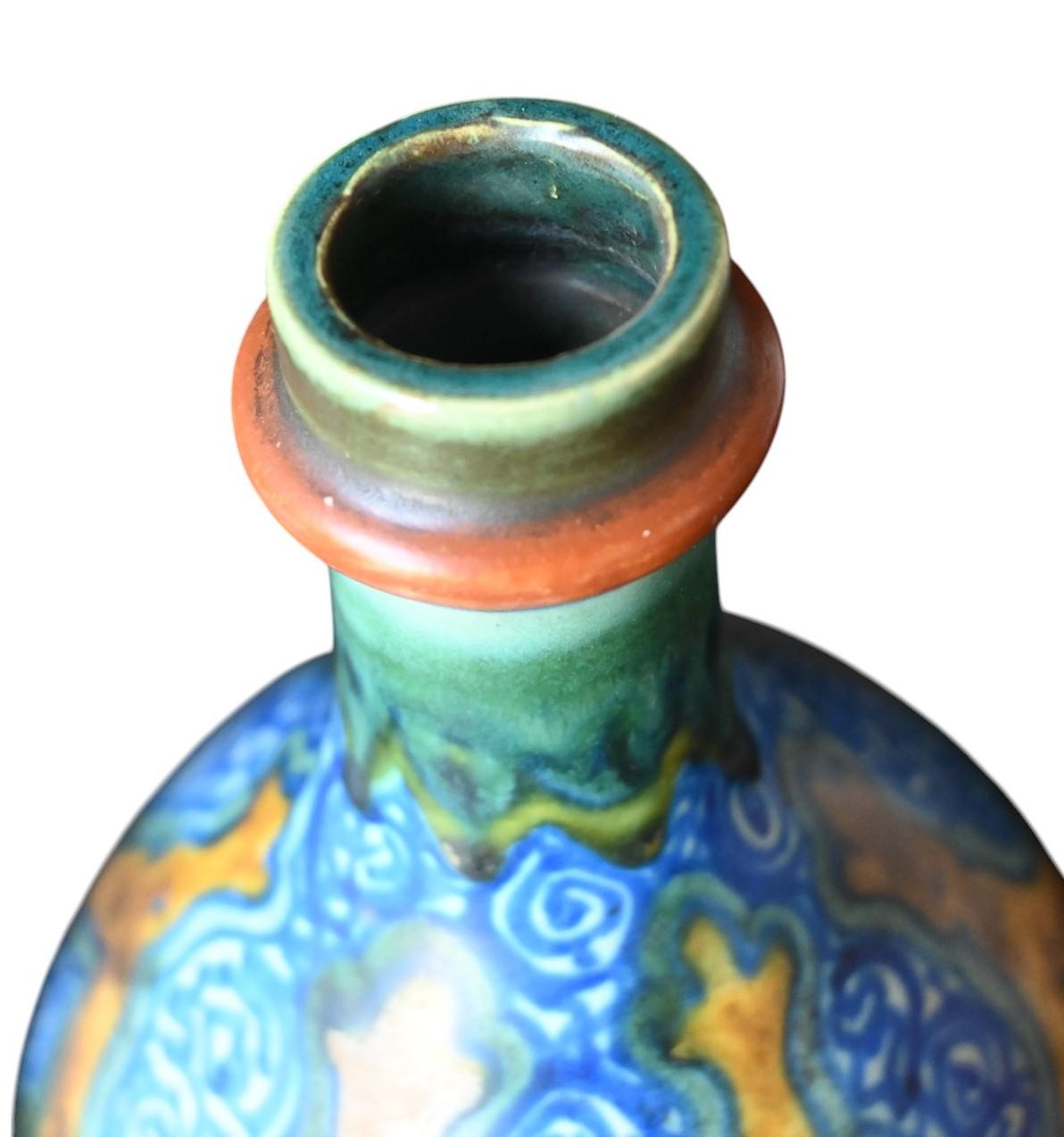 Olandese Vaso in gres Marken Gouda Holland, inizio 1900 in vendita